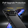 Google Pixel 11 Pro XL Brushed TPU Case - Carbon Fiber - Black