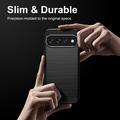 Google Pixel 11 Pro XL Brushed TPU Case - Carbon Fiber - Black