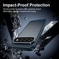 Google Pixel 11 Pro XL Brushed TPU Case - Carbon Fiber - Blue