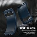 Google Pixel 11 Pro XL Brushed TPU Case - Carbon Fiber - Blue