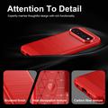 Google Pixel 11 Pro XL Brushed TPU Case - Carbon Fiber