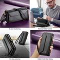 Google Pixel 11 Pro XL CaseMe C36 RFID Blocking Wallet Case - Black