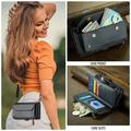 Google Pixel 11 Pro XL CaseMe C36 RFID Blocking Wallet Case - Black