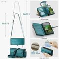 Google Pixel 11 Pro XL CaseMe C36 RFID Blocking Wallet Case - Green