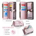 Google Pixel 11 Pro XL CaseMe C36 RFID Blocking Wallet Case - Pink