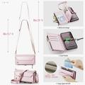 Google Pixel 11 Pro XL CaseMe C36 RFID Blocking Wallet Case - Pink