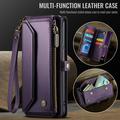 Google Pixel 11 Pro XL CaseMe C36 RFID Blocking Wallet Case - Purple