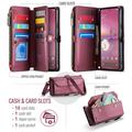 Google Pixel 11 Pro XL CaseMe C36 RFID Blocking Wallet Case - Red