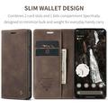 Google Pixel 11 Pro XL Caseme 013 Series Wallet Case - Coffee