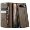 Google Pixel 11 Pro XL Caseme 033 Calf Texture Wallet Case with RFID Blocking - Coffee