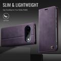 Google Pixel 11 Pro XL Caseme 033 Calf Texture Wallet Case with RFID Blocking - Purple
