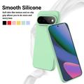 Google Pixel 11 Pro XL Liquid Silicone Case with Hand Strap - Green