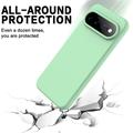 Google Pixel 11 Pro XL Liquid Silicone Case with Hand Strap - Green