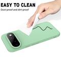 Google Pixel 11 Pro XL Liquid Silicone Case with Hand Strap - Green