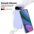 Google Pixel 11 Pro XL Liquid Silicone Case with Hand Strap - Purple