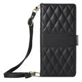 Google Pixel 11 Pro XL Luxury Quilted Wallet Case - Black