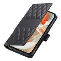 Google Pixel 11 Pro XL Luxury Quilted Wallet Case - Black
