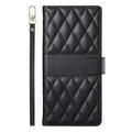 Google Pixel 11 Pro XL Luxury Quilted Wallet Case - Black