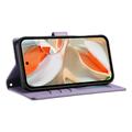 Google Pixel 11 Pro XL Luxury Quilted Wallet Case - Purple