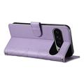 Google Pixel 11 Pro XL Luxury Quilted Wallet Case - Purple