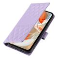 Google Pixel 11 Pro XL Luxury Quilted Wallet Case - Purple