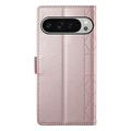 Google Pixel 11 Pro XL Luxury Quilted Wallet Case - Rose Gold