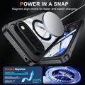 Google Pixel 11 Pro XL Magnetic Case with Tempered Glass Screen Protector - MagSafe Compatible - Black