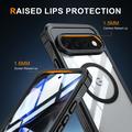 Google Pixel 11 Pro XL Magnetic Case with Tempered Glass Screen Protector - MagSafe Compatible - Blue
