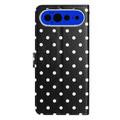 Google Pixel 11 Pro XL Polka Dot Pattern Wallet Case - Black