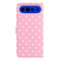 Google Pixel 11 Pro XL Polka Dot Pattern Wallet Case - Pink