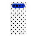 Google Pixel 11 Pro XL Polka Dot Pattern Wallet Case - White