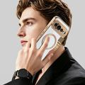 Google Pixel 11 Pro XL Stylish Magnetic Flip Case with RFID Card Slots - Brown