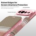 Google Pixel 11 Pro XL Stylish Magnetic Flip Case with RFID Card Slots - Pink