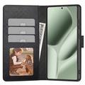 Google Pixel 11 Pro XL Tech-Protect Wallet Case W. Magnet & Stand - Black