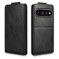 Google Pixel 11 Pro XL Vertical Flip Case with Stand - Black