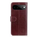 Google Pixel 11 Pro XL Wallet Case with Stand - Brown
