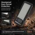 Google Pixel 11 Redpepper FS IP68 Waterproof Case - Black