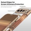 Google Pixel 11 Stylish Magnetic Flip Case with RFID Card Slots - Brown