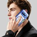 Google Pixel 11 Stylish Magnetic Flip Case with RFID Card Slots - Blue