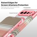 Google Pixel 11 Stylish Magnetic Flip Case with RFID Card Slots - Pink