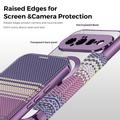 Google Pixel 11 Stylish Magnetic Flip Case with RFID Card Slots - Purple