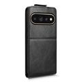 Google Pixel 11/11 Pro Vertical Flip Case with Stand - Black