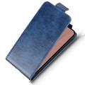 Google Pixel 11/11 Pro Vertical Flip Case with Stand - Dark Blue
