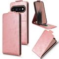 Google Pixel 11/11 Pro Vertical Flip Case with Stand - Rose Gold