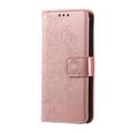 Google Pixel 11 Mandala Wallet Case with Wrist Strap - Pink