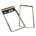 Google Pixel 6 Magnetic Case with Tempered Glass - Gold