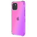 Gradient Shockproof iPhone 14 Max TPU Case - Pink / Purple