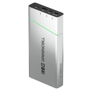 Green Cell PowerPlay Pro 20800mAh Power Bank 65W - Silver