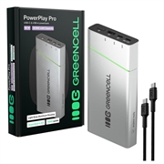 Green Cell PowerPlay Pro 20800mAh Power Bank 65W - Silver
