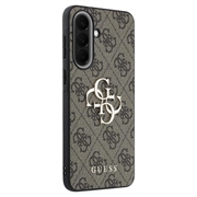 Samsung Galaxy A57 Guess 4G Big Metal Logo Hybrid Case - Brown